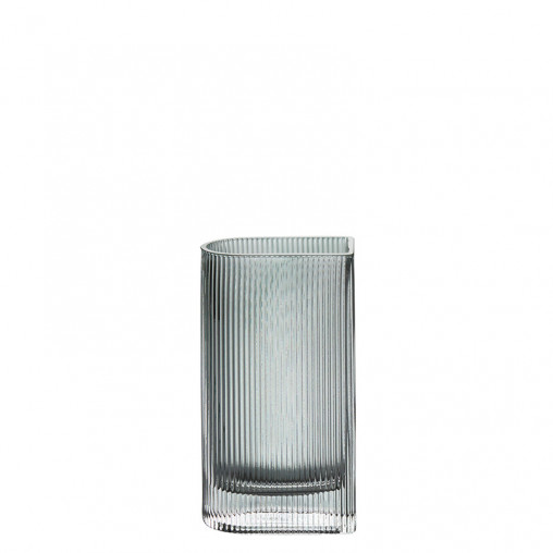 WMF Glasvase graugrün H20cm