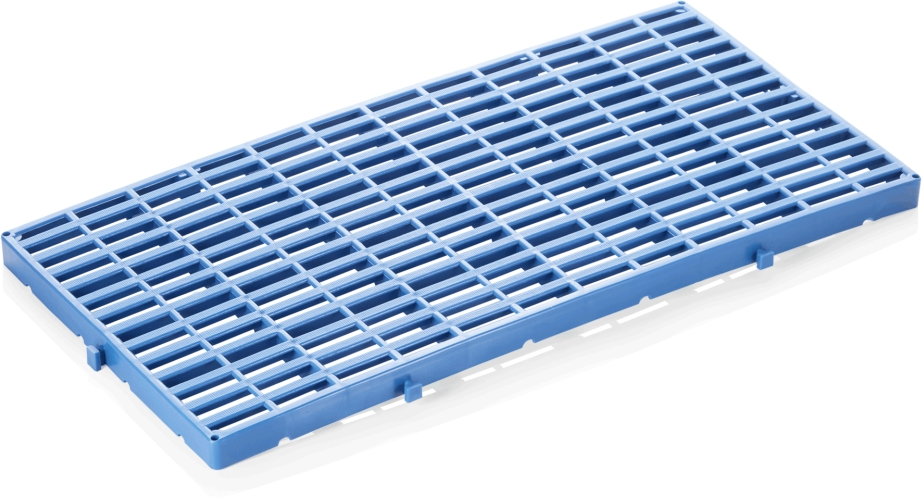 Bodenrost System, Klick-System, 59 x 29,5 x 2,5 cm, HDPE Kunststoff