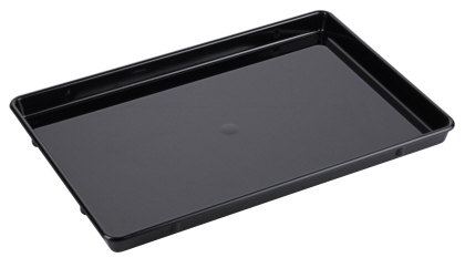 Auslageplatte, schwarz 29 cm